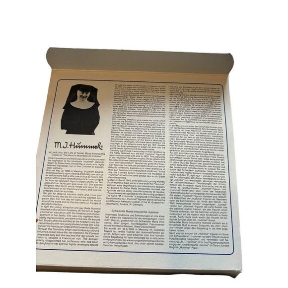 M.J. Hummel Annual Plate 1981 Eleventh Edition In Bas Relief By Goebel - Picture 4 of 10